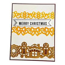 Diamond Press Festive and Fancy Paper Lace Tape Set of 10 Rolls