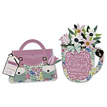 Diamond Press for Mom Shaped Card Kit