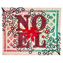 Diamond Press Holiday Words Stamp, Die and Stencil Kit