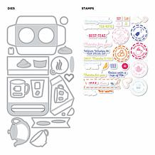 Diamond Press KCup Cocoa and Tea Stamp Die Kit