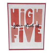 Diamond Press Layering Words Stamp and Stencil Kit