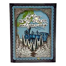 Diamond Press Marquise Stamp, Dies, Stencil School Kit