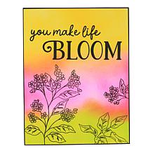 Diamond Press Mega Marker & Ink Kit with Orchid Gingham Storage Bag AS