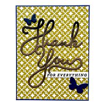 Diamond Press Mosaic Clear Texture Paste and Stencil Kit