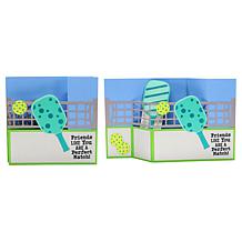 Diamond Press Pickleball Pals Stamp, Die and Stencil Set
