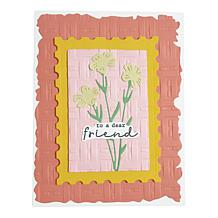 Diamond Press Pressed Flower Stamp and Die Kit