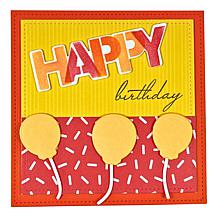 Diamond Press Say It All Stamp, Die and Stencil Kit