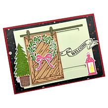 Diamond Press Sliding Barn Door Stamp & Die Kit