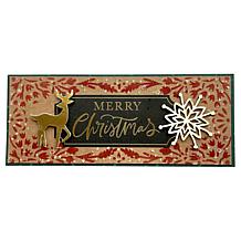 Diamond Press Slimline and A2 Flourish Border Stencil Kit Set of 12