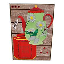 Diamond Press Spill the Tea Stamp and Die Kit