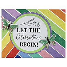 Diamond Press Spring/Summer Adhesive Card Stock Set of 108 Sheets