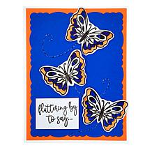 Diamond Press Stamping Paper Pack in 3 Sizes- 20 Sheets Each; 60 Total