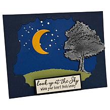 Diamond Press Starry Summer Night Sky Stamp & Die Kit