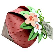 Diamond Press Strawberry Box Stamp and Die Kit