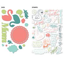 Diamond Press Swan Lake Stamp and Die Kit