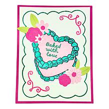 Diamond Press Sweetest Mom Stamp, Die and Stencil Kit