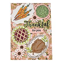 Diamond Press Thanksgiving Table Stamp & Die Set  