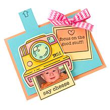 Diamond Press Typewriter and Polaroid Stamp and Die Kit