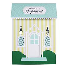 Diamond Press Welcome Home Stamp, Die & Stencil Kit