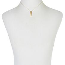 Dieci 10K Gold Geometric Necklace