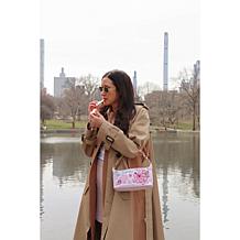 DiFerdinando Embroidered Tropical Shoulder Bag