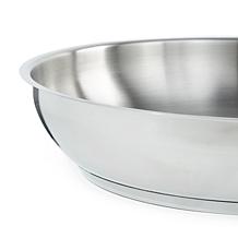 DiNA Helix 18/10 Stainless Steel 3pc Frying Pan Set