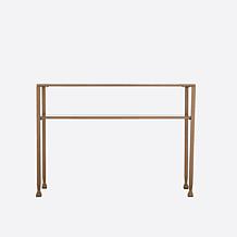 Dina Metal/Glass Console - Gold