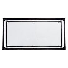 Dina Metal/Glass Rectangular Cocktail Table - Black