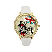 Disney Mickey & Minnie Special Edition Travel Watch with Suitcase Box