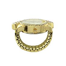 Disney Mickey Mouse Expansion Band Crystal Ears Ring Watch 
