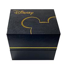 Disney Mickey Mouse Expansion Band Crystal Ears Ring Watch 