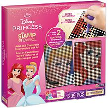 Disney Stamp To Reveal Dot Art Posters Featuring Ariel & Cinderella