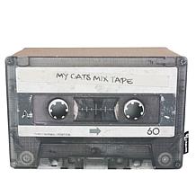 District 70 Mixtape Cardboard Cat Scratcher (Small) - Black