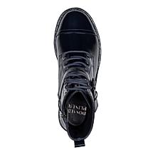 Donald Pliner Lowla Lace-Up Combat Boot with Zipper
