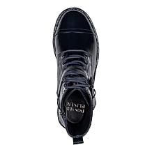 Donald Pliner Lowla Lace-Up Combat Boot with Zipper