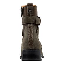 Donald Pliner Mathilda Suede Moto Bootie