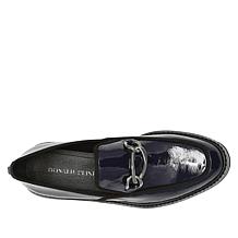 donald pliner wedge loafer