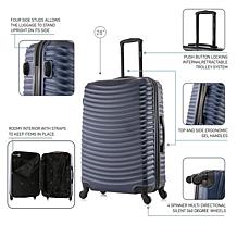 DUKAP Adly 28" Lightweight Hardside Spinner Suitcase with 360° Wheels