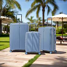 DUKAP Airley 3-Piece Lightweight Hardside Spinner Luggage Set