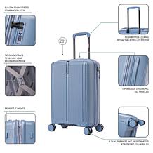 DUKAP Airley Lightweight Hardside 20" Carry-On Spinner Luggage