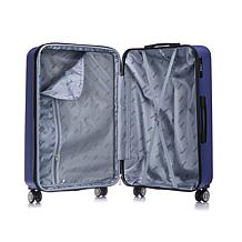 DUKAP Impact-Resistant Expandable Spinner Luggage