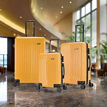 DUKAP Stratos 3-Piece Hardside Spinner Luggage Set