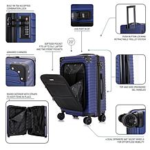 DUKAP Tour Carry-On with USB Port and TSA Lock