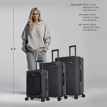 Dukap Tour Hardside Spinner 3-Piece Luggage Set