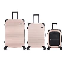 Dukap Tour Hardside Spinner 3-Piece Luggage Set