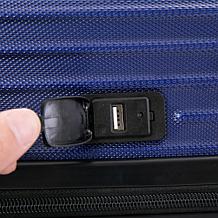 DUKAP Tour Lightweight 20" Carry-on with Integrated USB Port