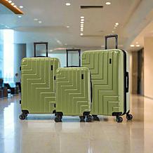 DUKAP Zahav 3-Piece Lightweight Hardside Spinner Luggage Set