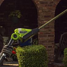 Earthwise 20Volt 20" Cordless Electric Pole Hedge Trimmer 2.0AhBattery