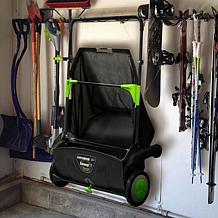 Earthwise LSW70021 21" Manual Push Rake Lawn Leaf Sweeper