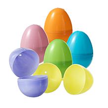 Easter Plastic Fillable Eggs 90-Pk / 6 Colors